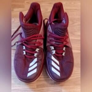 Adidas Men's Burgundy Oakland Ogden Oregon Sneakers.